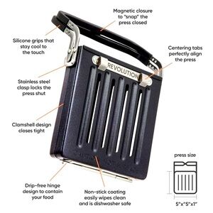 Panini press for Revolution Toaster